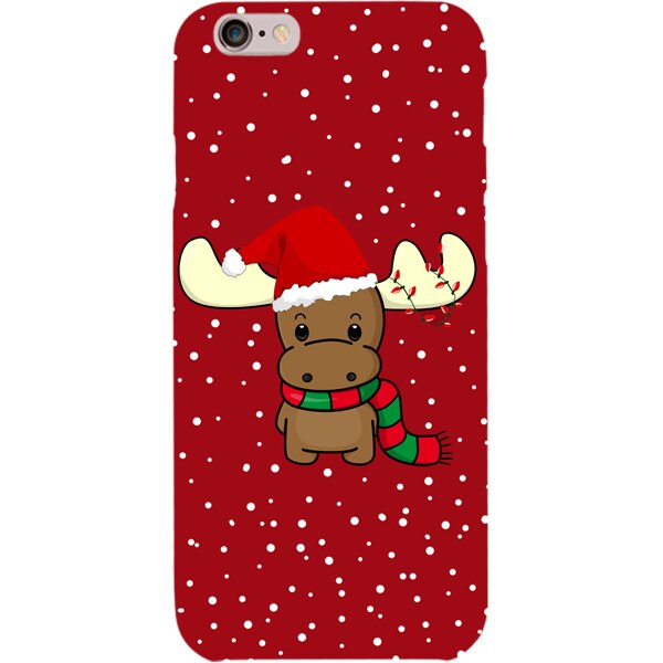 Husa din Silicon, Craciun I Missed You pentru iPhone 6, Multicolor