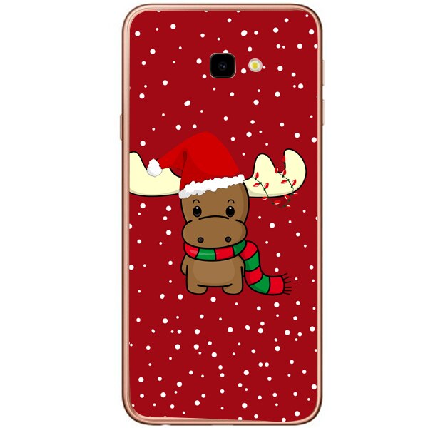 Husa din Silicon, Craciun I Missed You pentru Samsung Galaxy J4 Plus, Multicolor