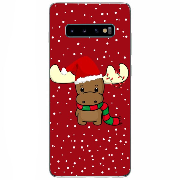 Husa din Silicon, Craciun I Missed You pentru Samsung Galaxy S10 Plus, Multicolor