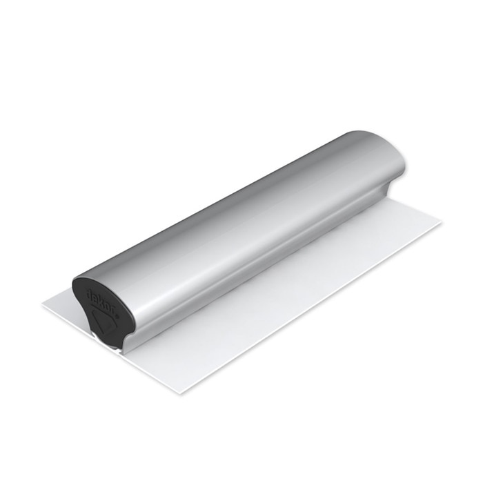 Gletiera profesionala Dekor pentru finisat, PVC, maner aluminiu, 600 x 150 mm
