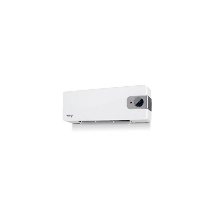 Aeroterma ceramica de perete Taurus RCMB 27, 2000 W, 240 v, 2 trepte putere, element de incalzire ceramic PTC, afisaj digital, Alb