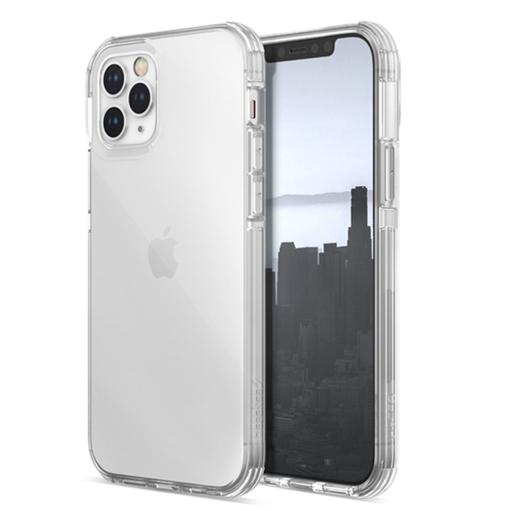 Удароустойчив калъф Raptic Clear за iPhone 12/12 Pro 6.1″, Прозрачен
