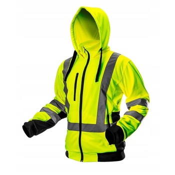 Hanorac de lucru, reflectorizant, galben, model Visibility, marimea M/50, NEO Hanorac de lucru, reflectorizant, galben, model Visibility, marimea M/50, NEO
