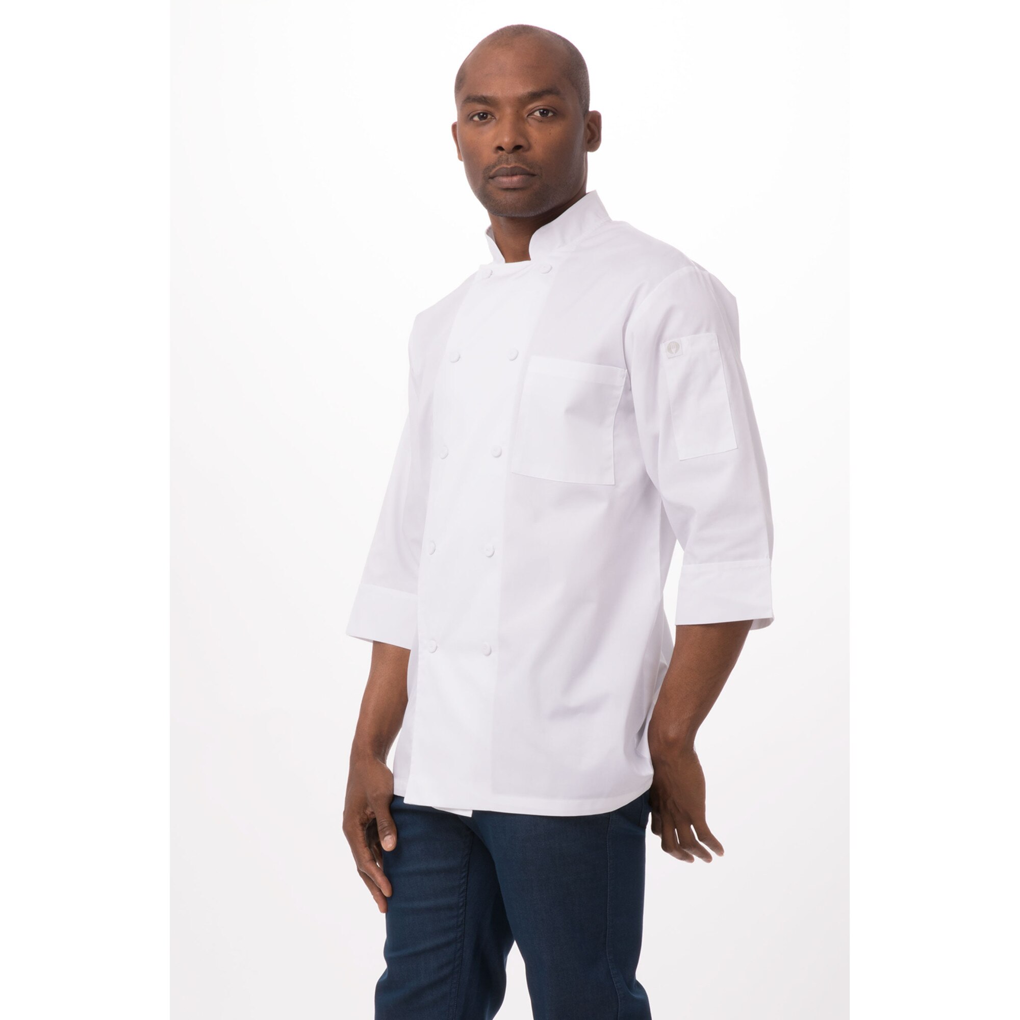 Tunica Bucatar Morocco Unisex, Chef Works, Alb, L INTL