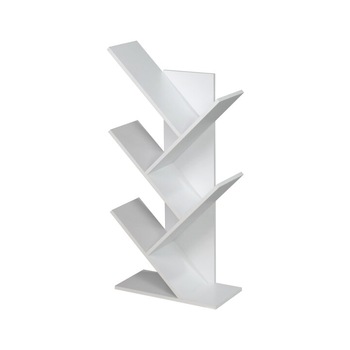 Etajera Sani Baki 3, 40x20x95, Alb Etajera Sani Baki 3, 40x20x95, Alb