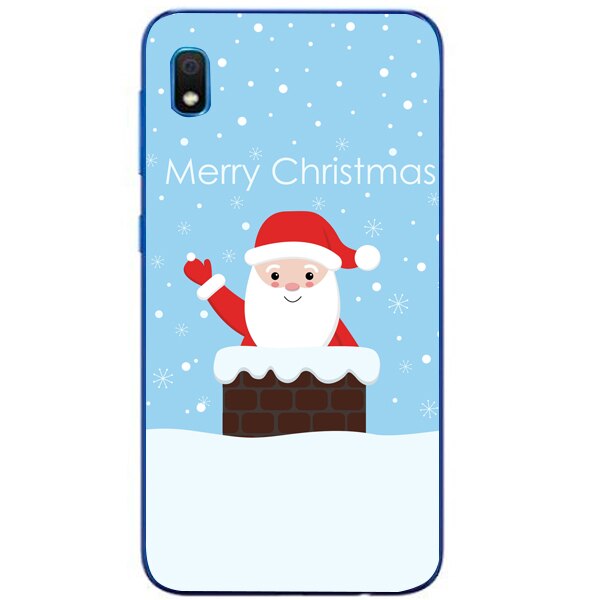 Husa din Silicon, Craciun I'm Santa Claus pentru Samsung Galaxy A10, Multicolor