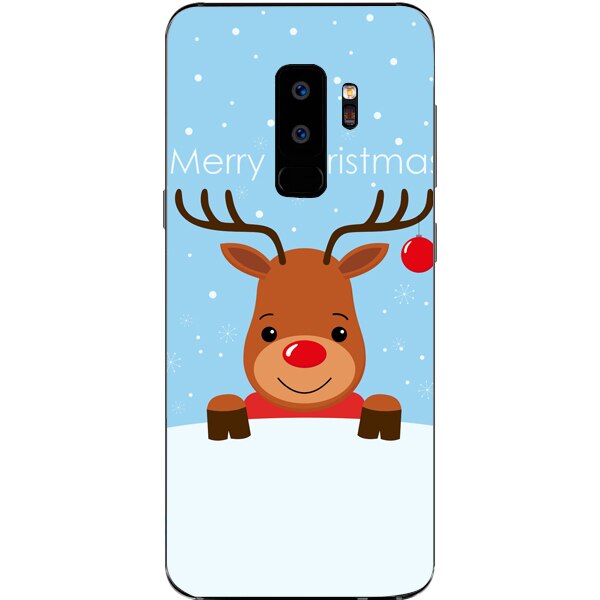Husa din Silicon, Craciun I'm Hungry pentru Samsung Galaxy S9 Plus, Multicolor