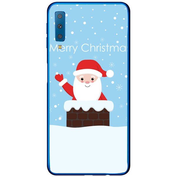 Husa din Silicon, Craciun I'm Santa Claus pentru Samsung Galaxy A7 (2018), Multicolor