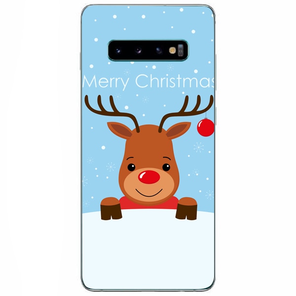 Husa din Silicon, Craciun I'm Hungry pentru Samsung Galaxy S10 Plus, Multicolor