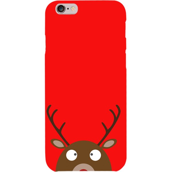 Husa din Silicon, Craciun Look Down pentru iPhone 7, Multicolor