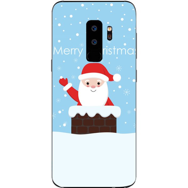 Husa din Silicon, Craciun I'm Santa Claus pentru Samsung Galaxy S9 Plus, Multicolor
