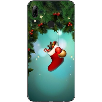 Husa din Silicon, Craciun Let's Celebrate pentru Huawei P30 Lite, Multicolor Husa din Silicon, Craciun Let's Celebrate pentru Huawei P30 Lite, Multicolor
