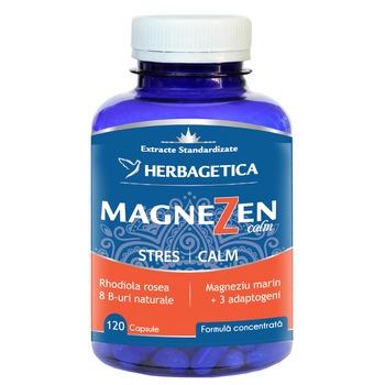 Supliment alimentar Magnezen Calm, 120 capsule Supliment alimentar Magnezen Calm, 120 capsule