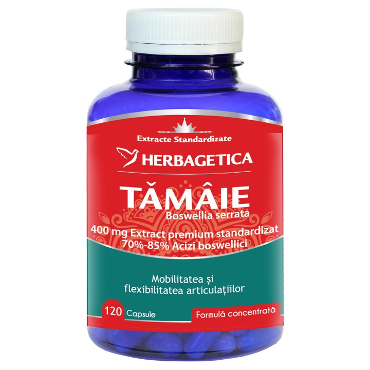 Supliment alimentar Tamaie - Boswellia serrata, 120 capsule