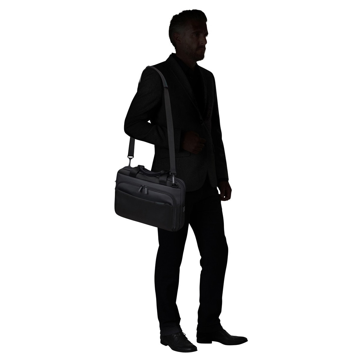 Geanta laptop, Samsonite, Mysight, 14,1", Negru