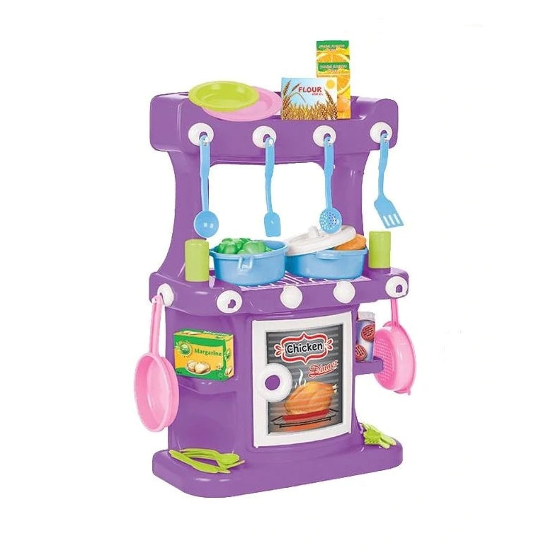 Bucatarie copii Pilsan, 43 piese, mov