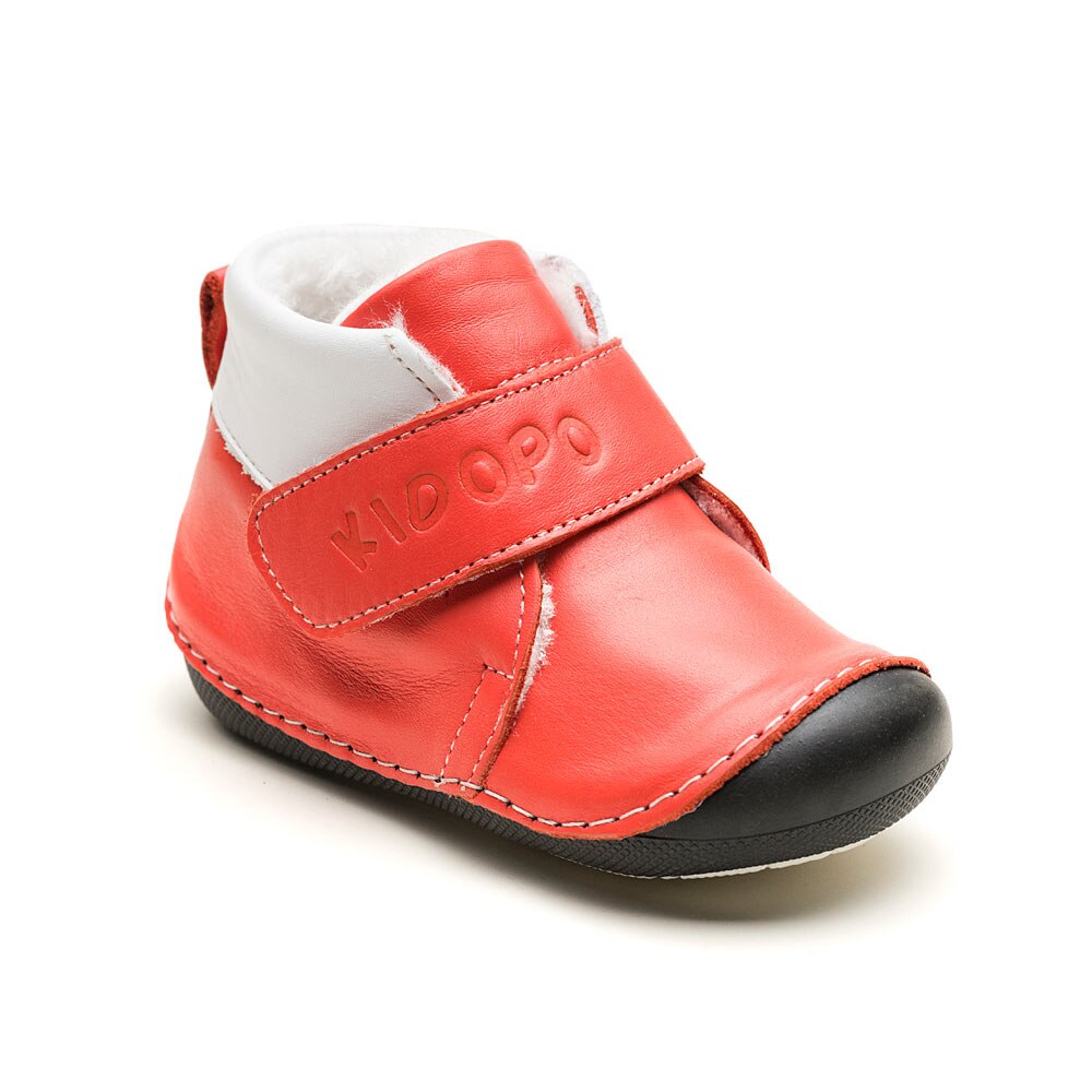 Ghete blana Kidopo Softy, Rosu