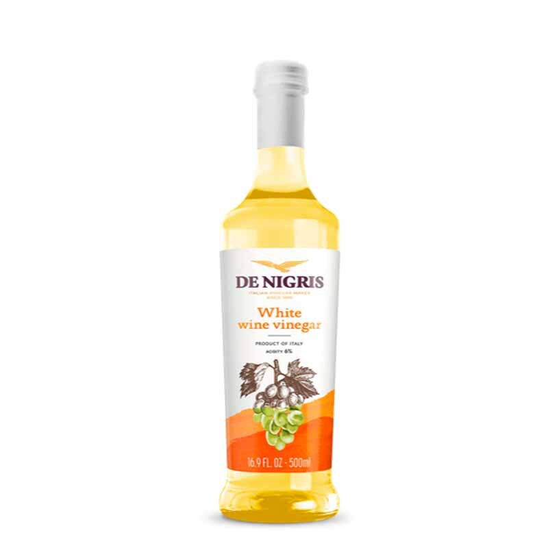 Otet din Vin Alb 6% De Nigris 500 ml