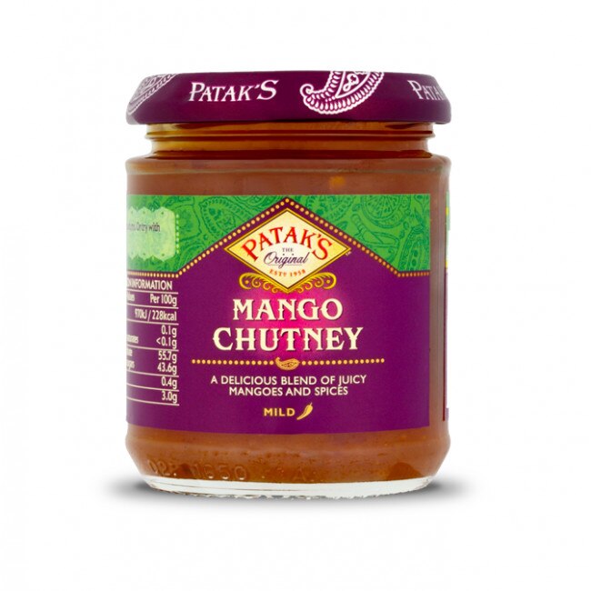 Sos Indian Mango Chutney Patak's 340g