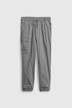 GAP, Pantaloni crop cu buzunar cu clapa, Gri GAP, Pantaloni crop cu buzunar cu clapa, Gri