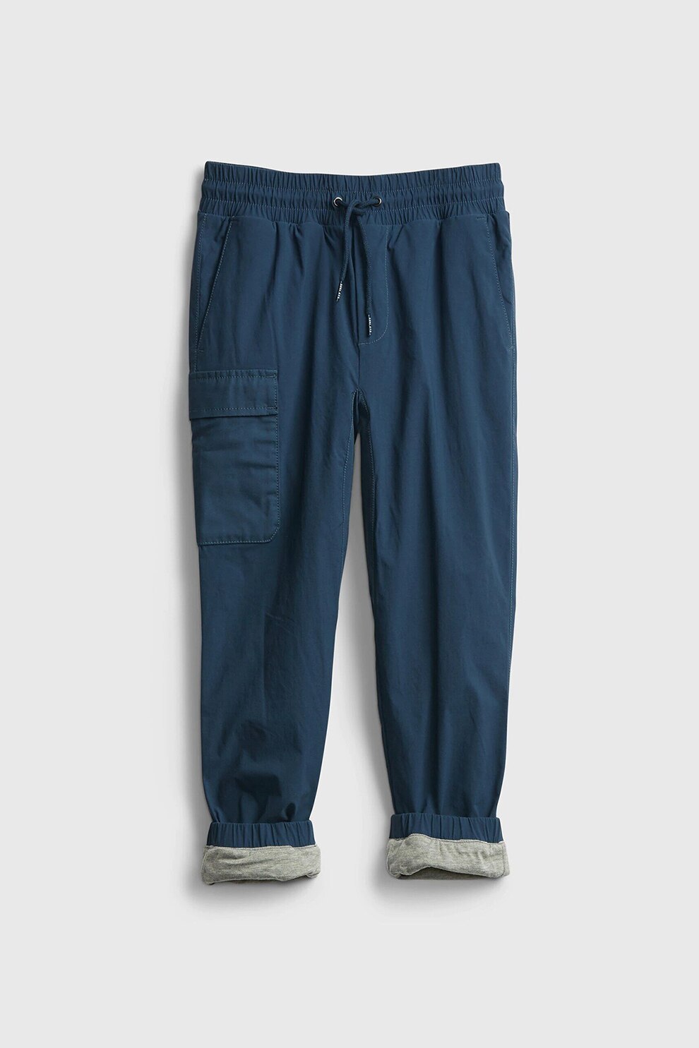 GAP, Pantaloni crop cu buzunar cu clapa, Bleumarin