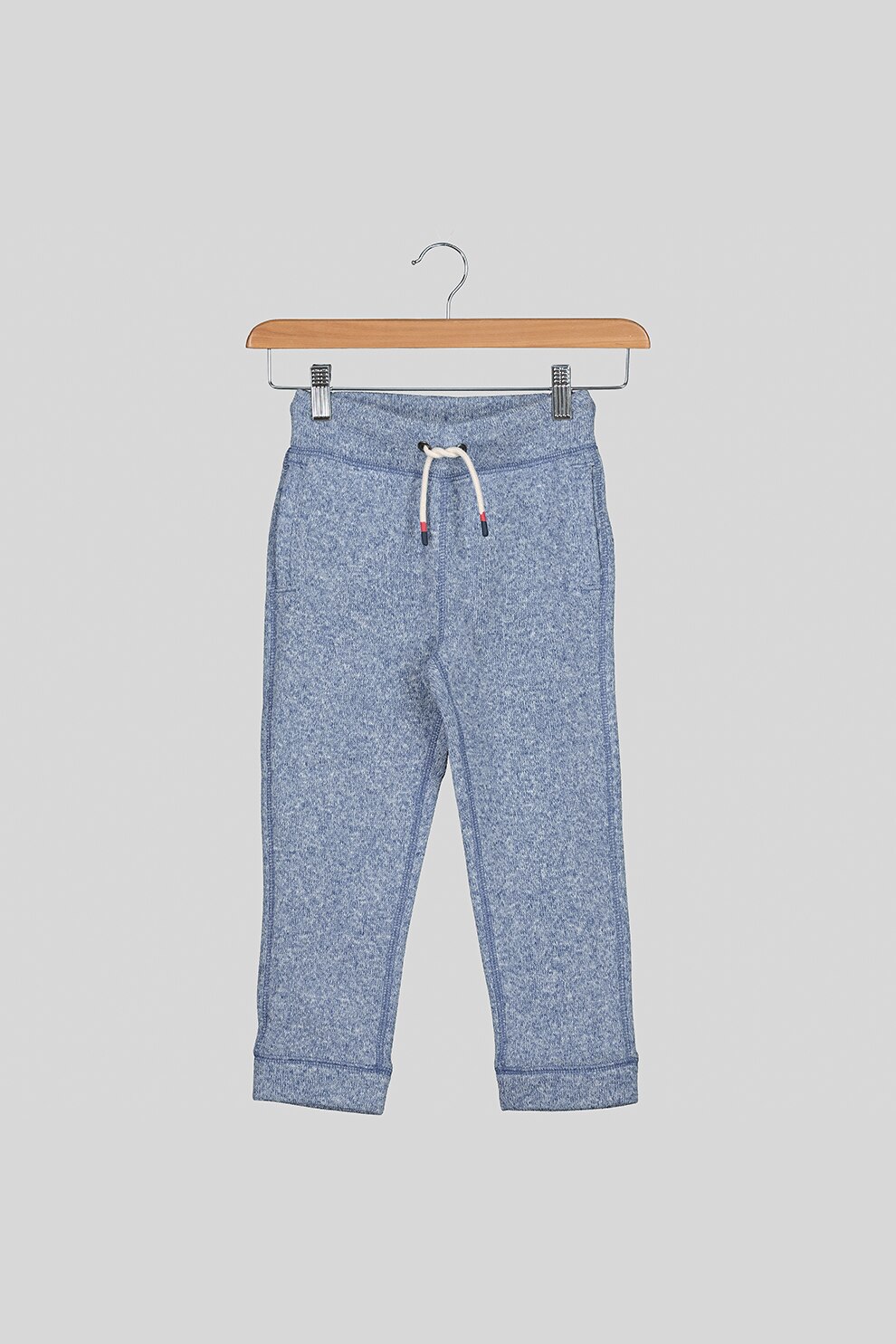 GAP, Pantaloni sport cu snur, Albastru melange, 130 CM