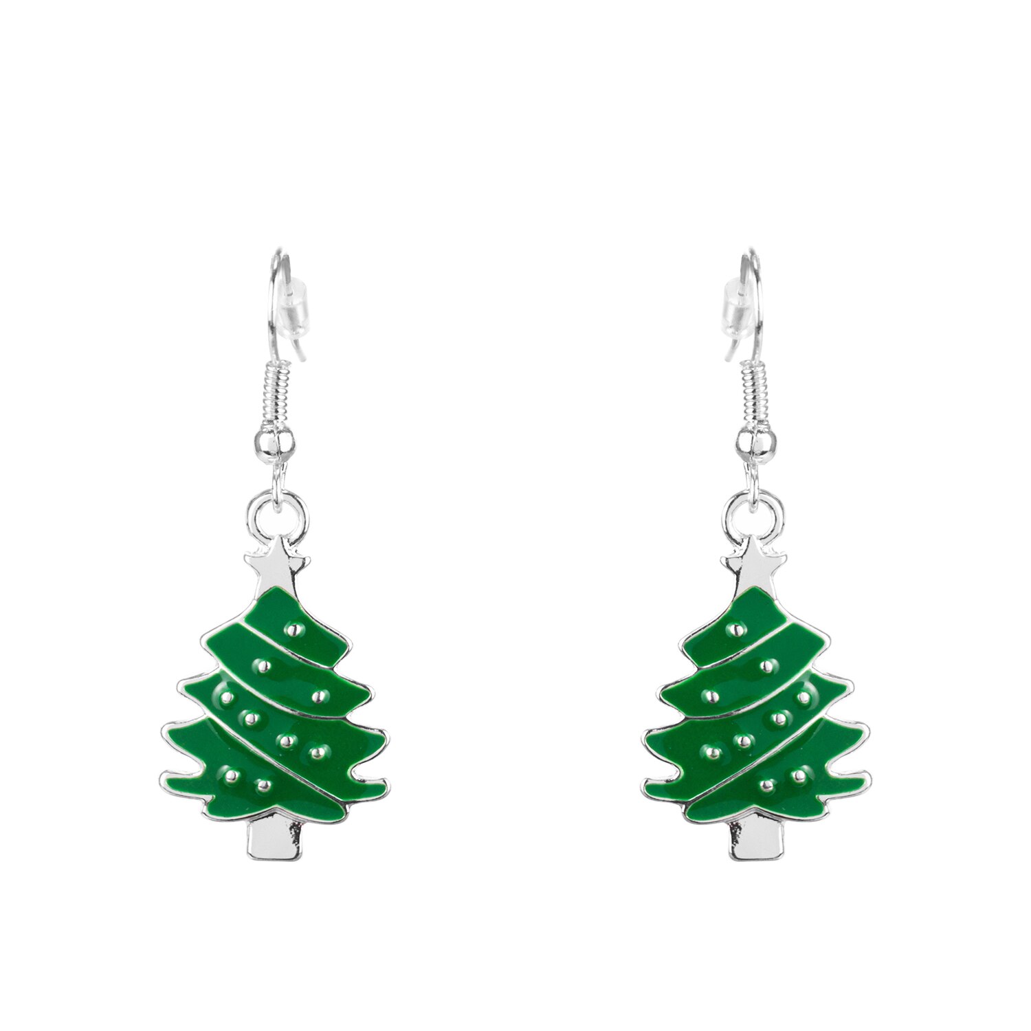 Cercei Craciun, BJ-720-131, Multicolor, 2.5 cm