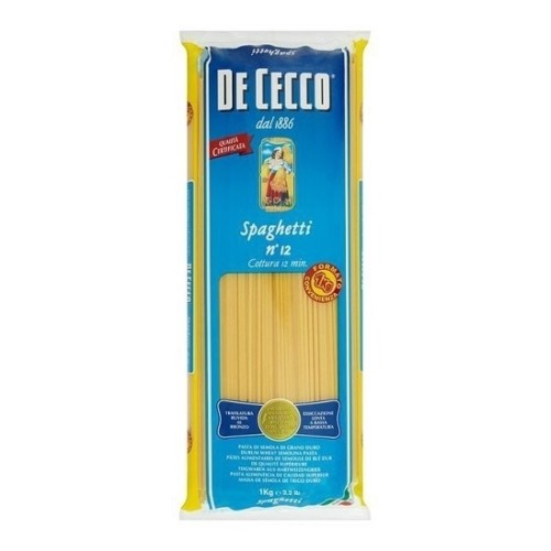 Paste Spaghetti De Cecco 1 Kg