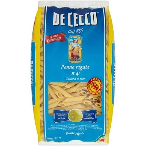 Paste Penne Rigate De Cecco 1 Kg