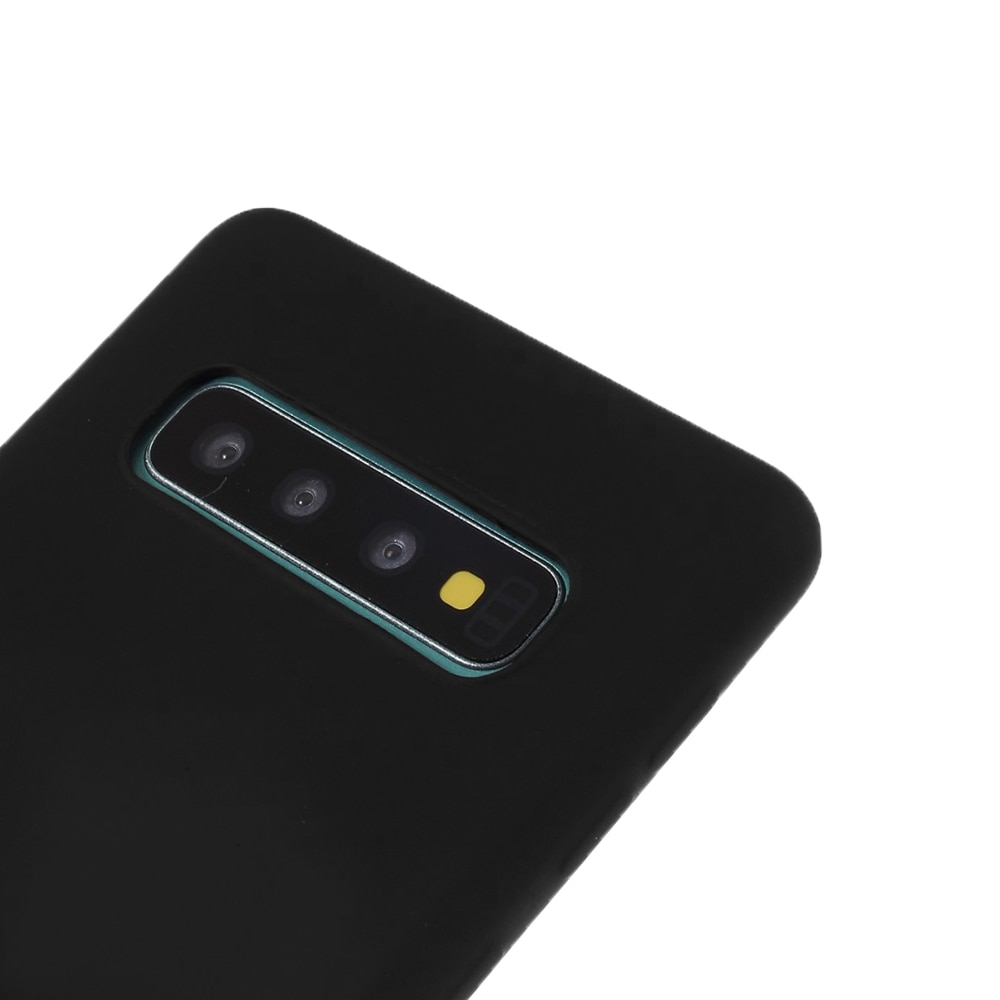 Husa pentru Samsung Galaxy S10, Silicon TPU, Negru
