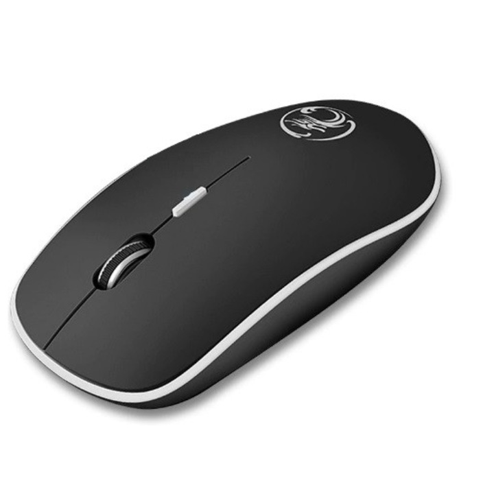 Mouse Wireless, 2.4Ghz USB, negru