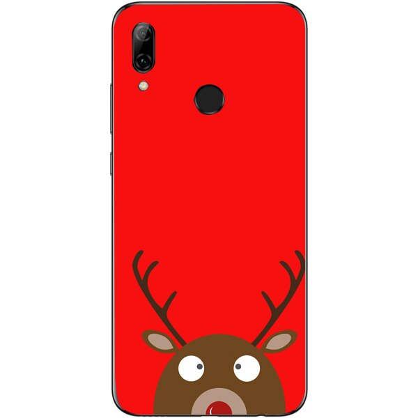 Husa din Silicon, Craciun Look Down pentru Huawei P30 Lite, Multicolor
