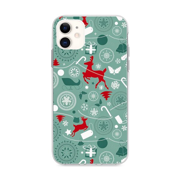 Husa din Silicon, Craciun Looking Like Red pentru iPhone 11, Multicolor