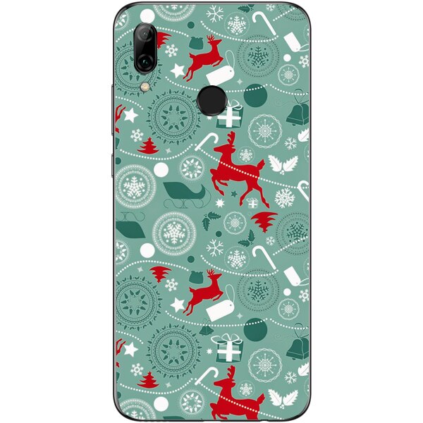 Husa din Silicon, Craciun Looking Like Red pentru Huawei P30 Lite, Multicolor