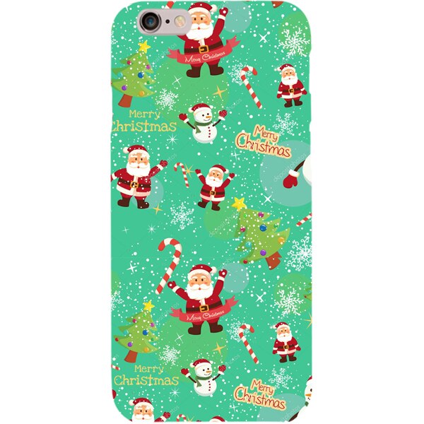 Husa din Silicon, Craciun Lovely pentru iPhone 7, Multicolor