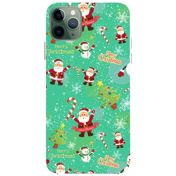 Husa din Silicon, Craciun Lovely pentru iPhone 11 Pro, Multicolor