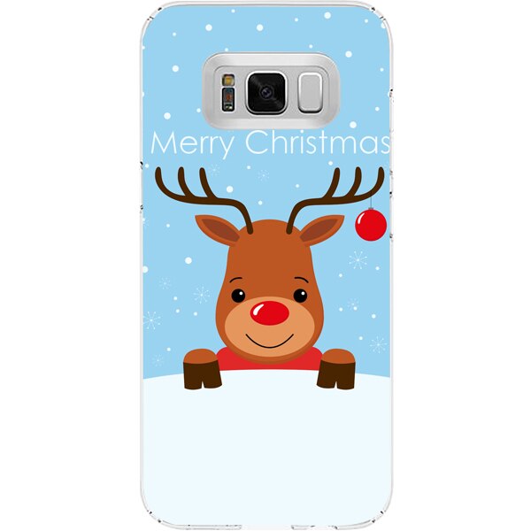 Husa din Silicon, Craciun I'm Hungry pentru Samsung Galaxy S8, Multicolor