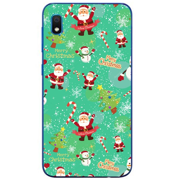 Husa din Silicon, Craciun Lovely pentru Samsung Galaxy A10, Multicolor