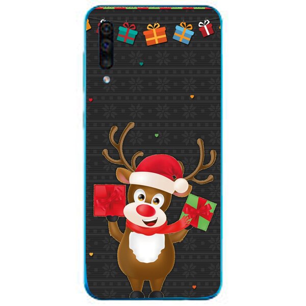 Husa din Silicon, Craciun More Gifts pentru Samsung Galaxy A51, Multicolor