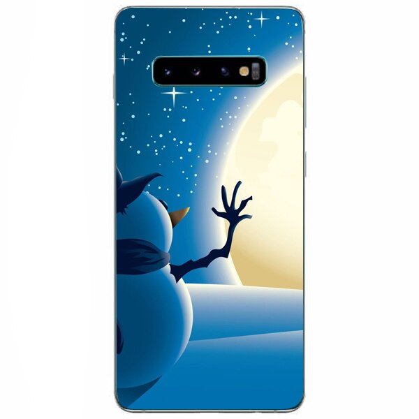 Husa din Silicon, Craciun Next Year pentru Samsung Galaxy S10, Multicolor
