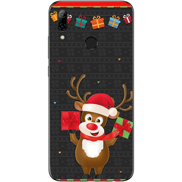 Husa din Silicon, Craciun More Gifts pentru Huawei P30 Lite, Multicolor