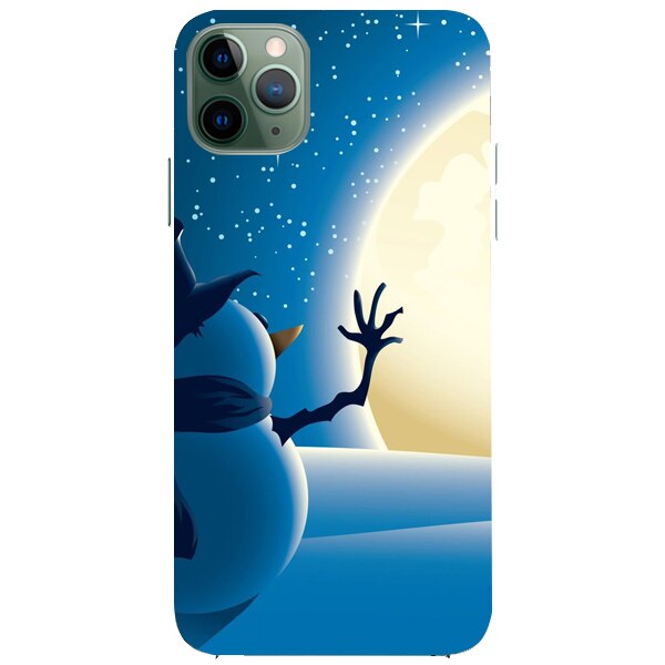 Husa din Silicon, Craciun Next Year pentru iPhone 11 Pro Max, Multicolor