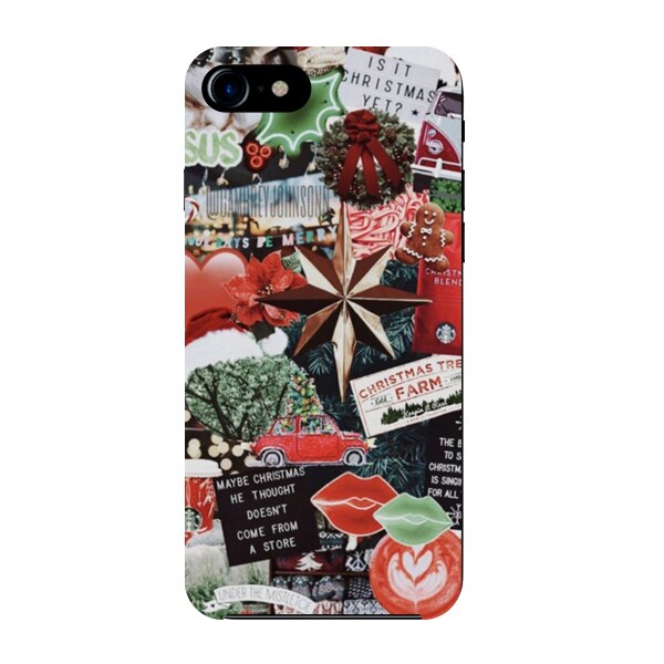 Husa din Silicon, Craciun Not Yet pentru iPhone 6s Plus, Multicolor