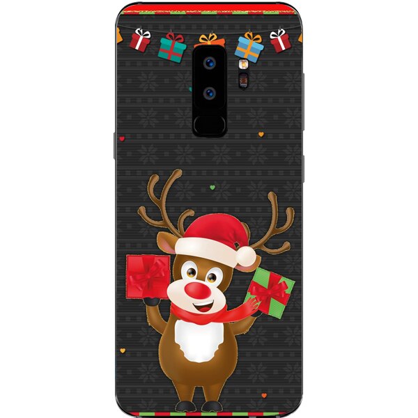 Husa din Silicon, Craciun More Gifts pentru Samsung Galaxy S9 Plus, Multicolor