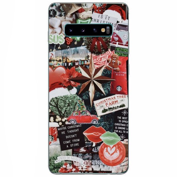 Husa din Silicon, Craciun Not Yet pentru Samsung Galaxy S10 Plus, Multicolor