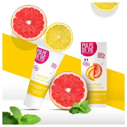 Masca si gomaj facial SUCRE FRAPPE 75ml Pulpe de Vie