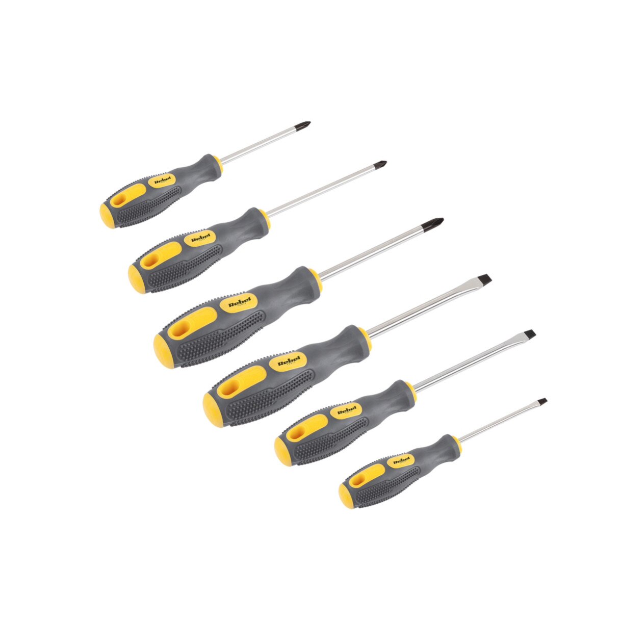 Set 6 surubelnite crom-vadadiu varf magnetic