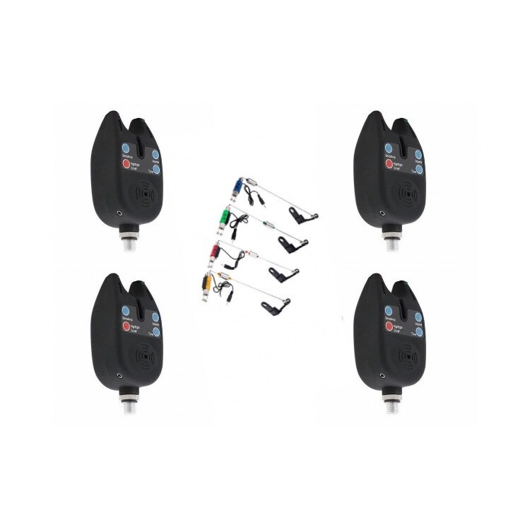 Set 4 avertizori si 4 swingere, 4 Karp, pescuit