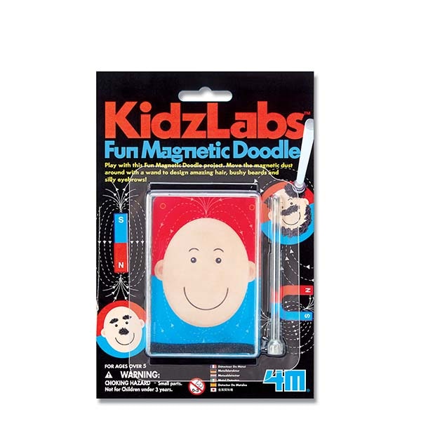 Jucarie caricatura magnetica, Fun Magnetic Doodle, KidzLabs Mini