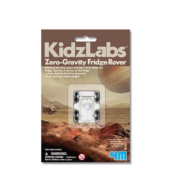 4M antigravitációs autós játék, Zero-Gravity Fridge Rover, KidzLabs Mini